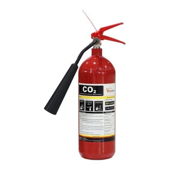 Bình Chữa Cháy Khí CO2 Vinafoam Loại 3kg Và 5kg