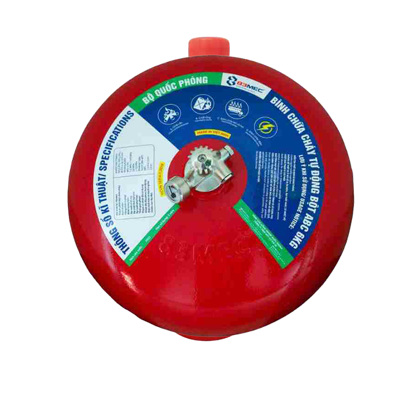 Bình Chữa Cháy Tự Động Bột ABC 6kg / 8 kg